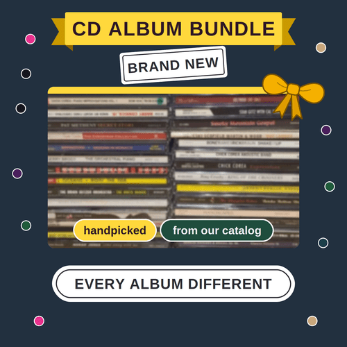 cd albums bundle brand new no duplicates perfect gift for music lovers collectors min order 20 units