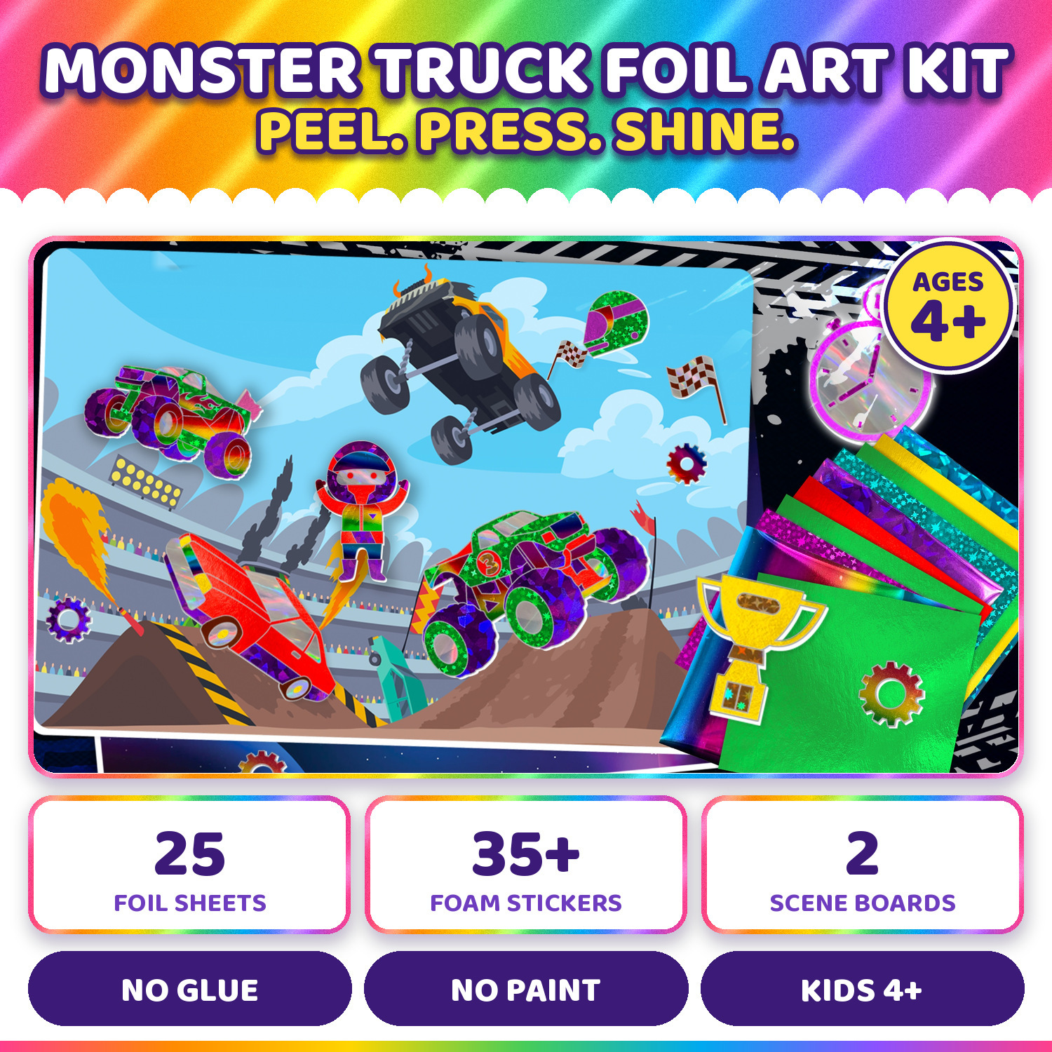 kids crafts sold on Temu United States