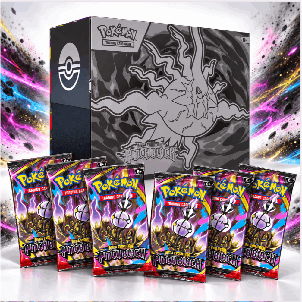 TEMU Tcg: Mega Evolution— – 6 Sealed Booster Packs