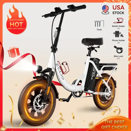 folding electric bikes sold on Temu United States