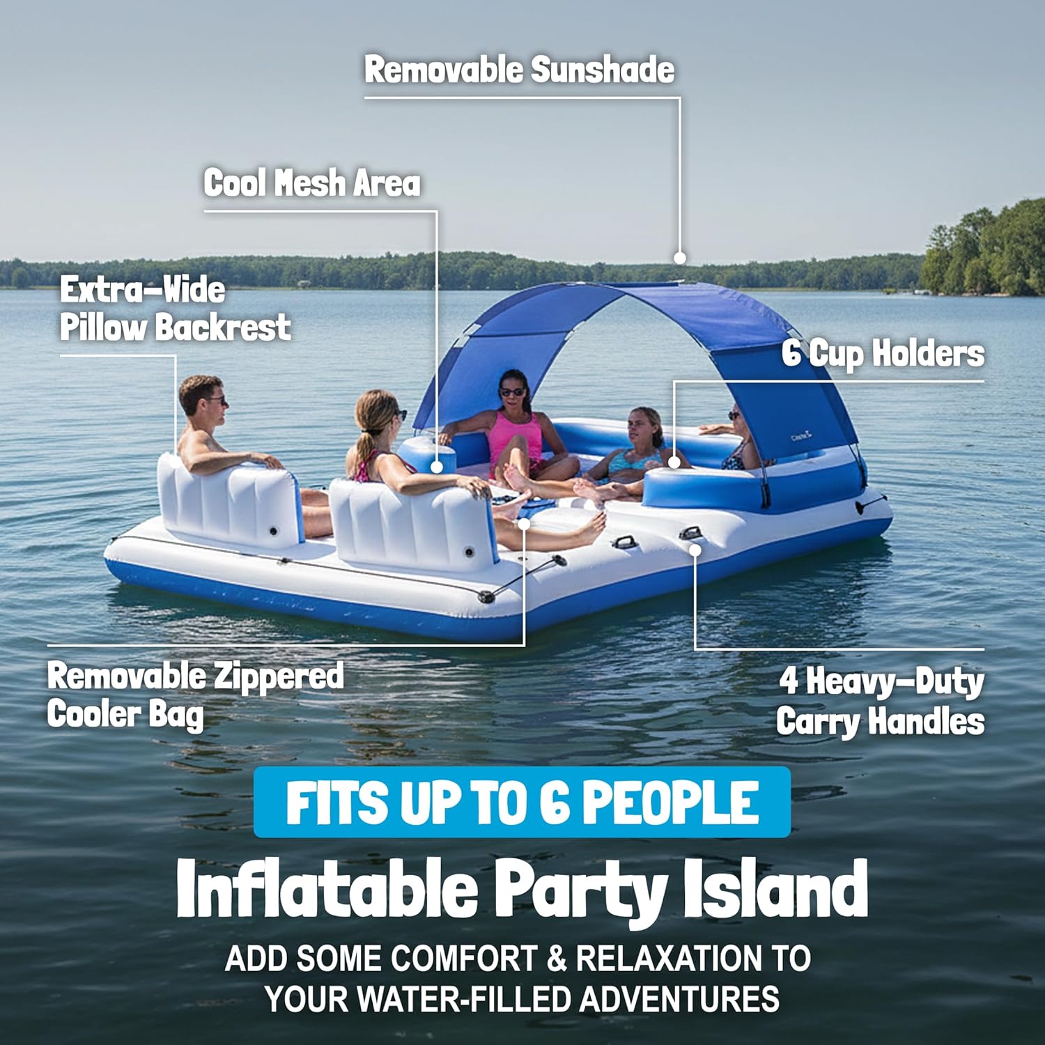 raft sold on Temu United States