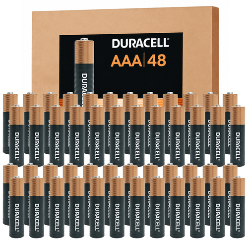 item picture 48 24 pcs duracell aaa batteries with 1 5v long lasting all purpose to 12 year leak resistant ideal for emergency radios clock radios toys remotes