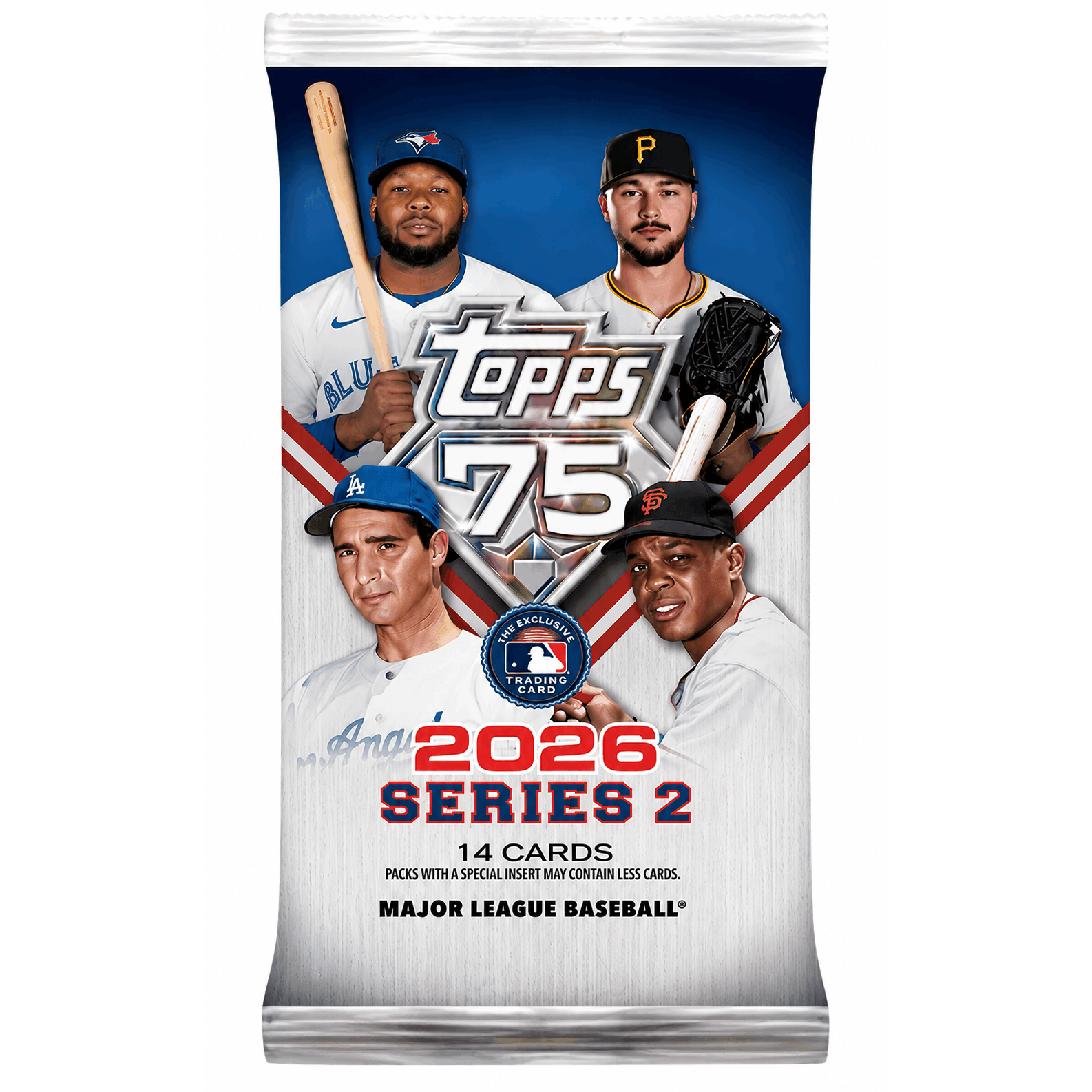 TEMU 2026 Topps Baseball Packs - 14 Cards Per Pack