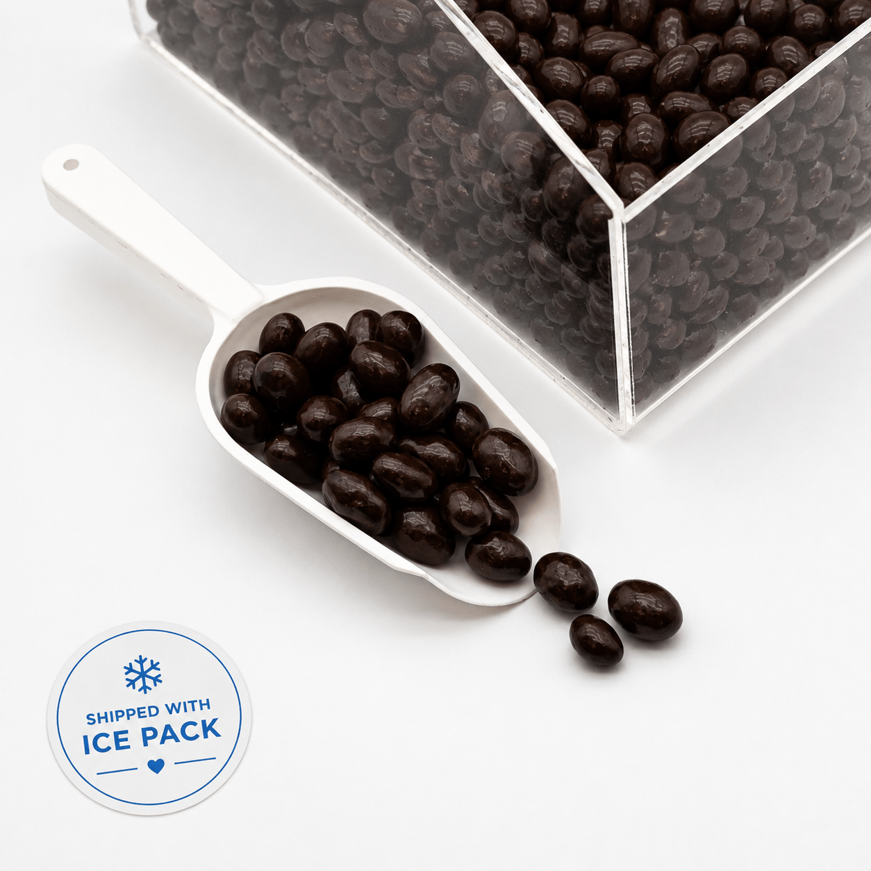TEMU Dark Chocolate Almonds