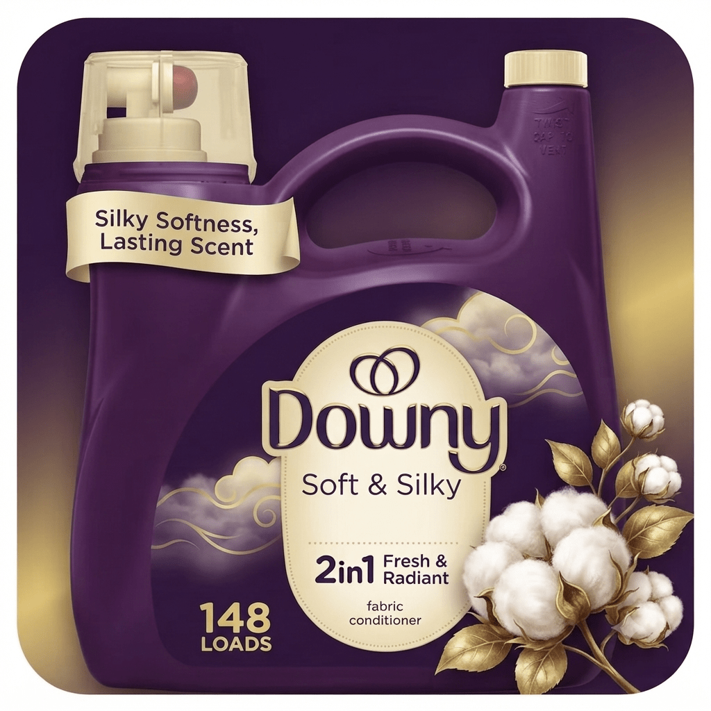 TEMU Laundry Fabric Softener And Conditioner, Scent, 138 Fl Oz, 188 ( Packing May )