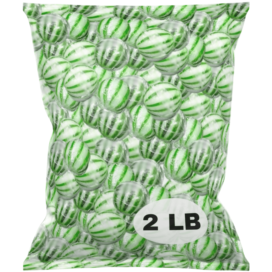 TEMU Green Mints â Bulk Candy â 2 Pounds â Individually Wrapped Sweet Treats For Parties And Holidays