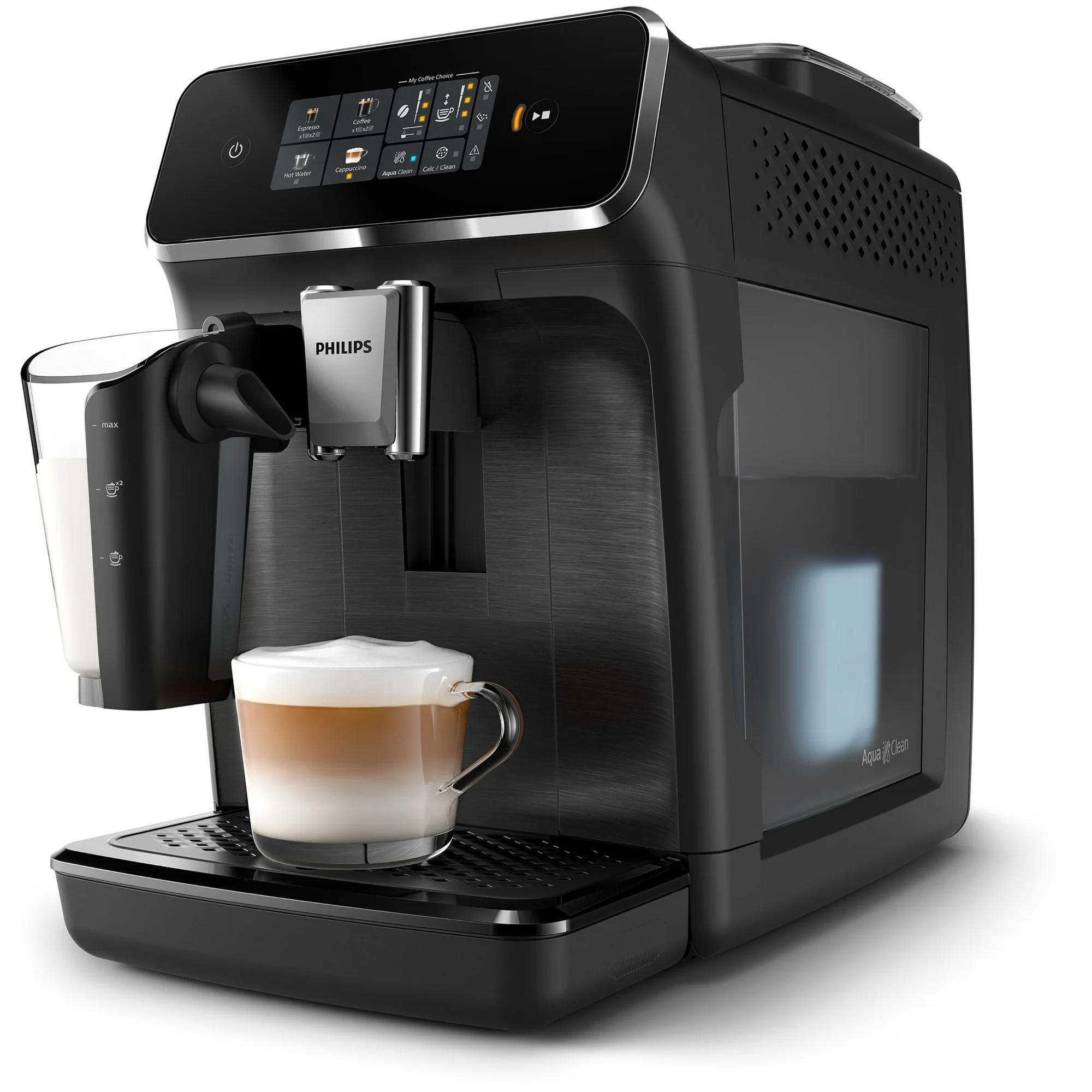 2300 fully automatic espresso machine with   milk frother black Product details 3