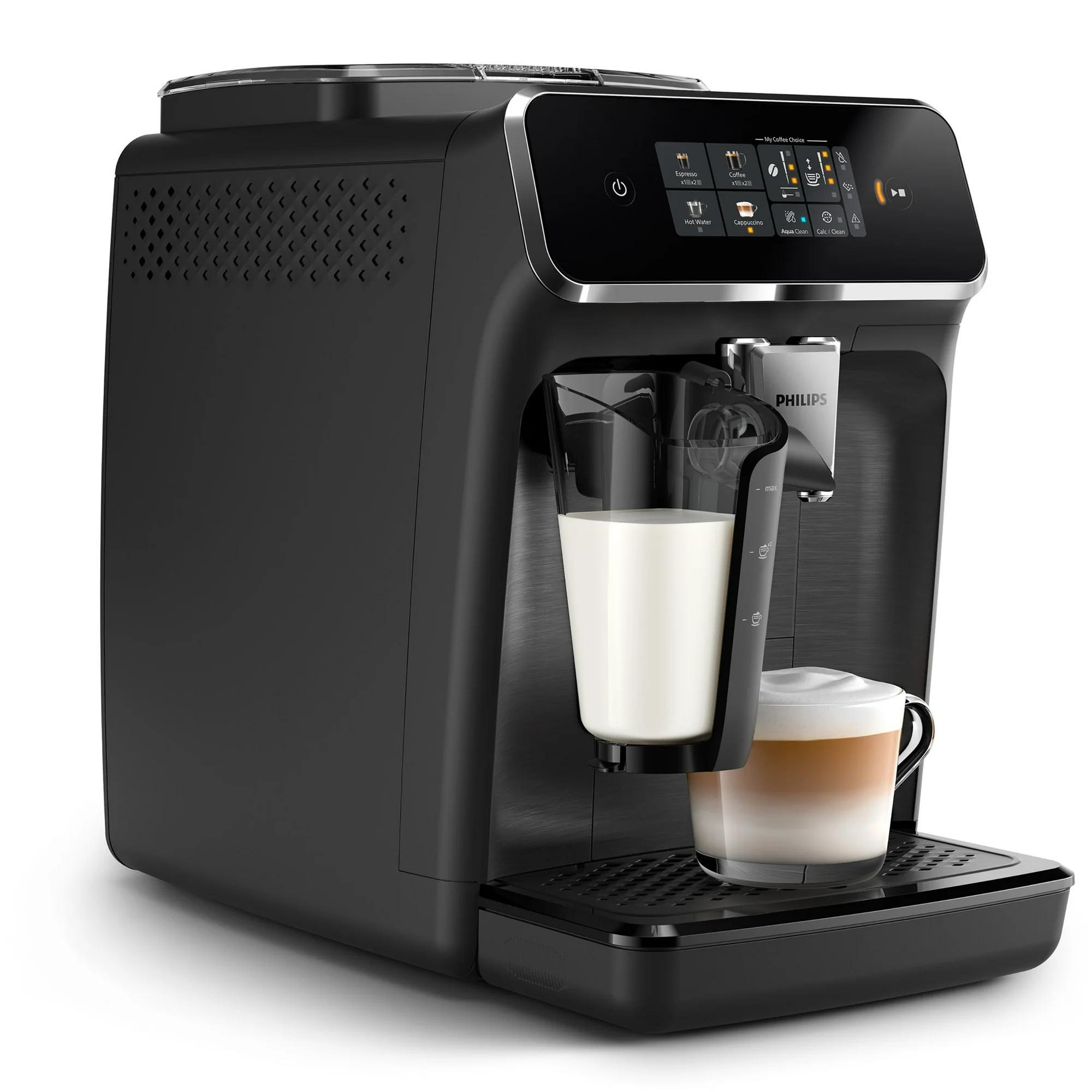 2300 fully automatic espresso machine with   milk frother black Product details 2