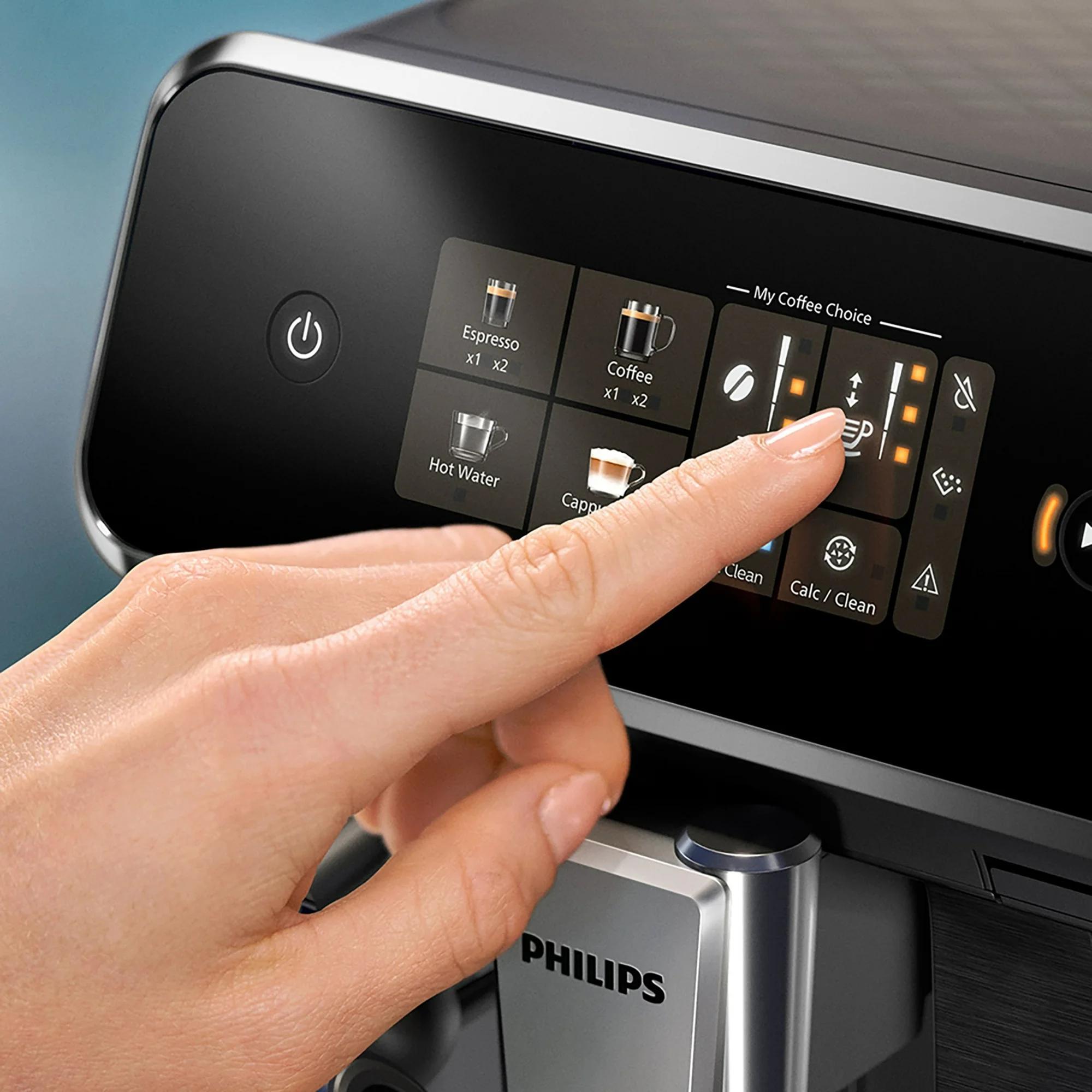 2300 fully automatic espresso machine with   milk frother black Product details 0