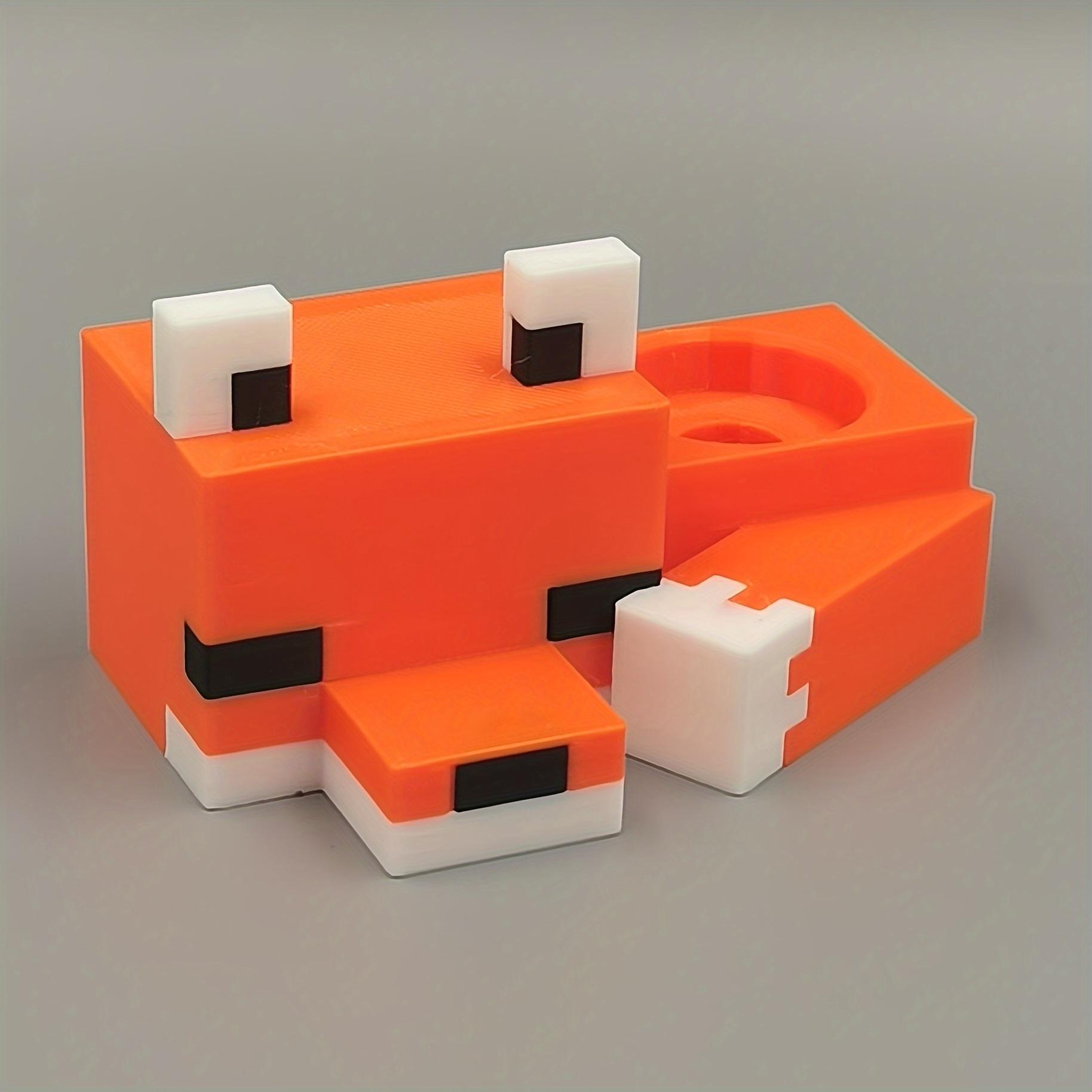 TEMU 1pc Pixel Fox Smartwatch Charging Stand With 3d Surface - Compatible With & Watch -9, Se, Ultra - Colorful, Game-, Ideal For Christmas, Birthday
