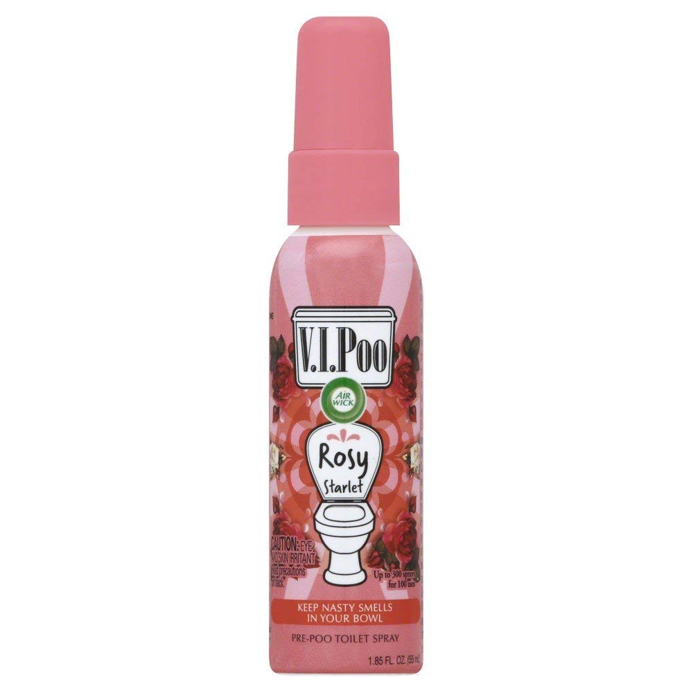 TEMU . Pre-poop Toilet Spray | Scent | Contains Essential Oils | Travel Size Air Freshener | Up To 100 Uses - 1.85 Ounce (pack Of 2)