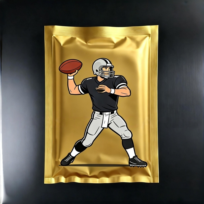 Football Card Mystery Pack – 10 Assorted Trading Cards Featuring Numbered-Style or Special Insert Designs, Surprise Collectible Pack for Adult Hobby Collectors