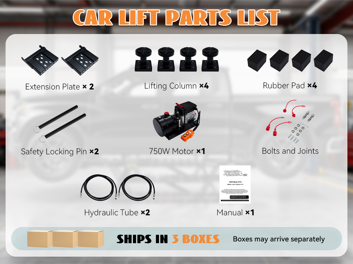 7000lb to 8000lb car lift designed for home garage workshop auto repair, suitable for sedan suv pickup and most universal vehicles, ideal   inspection and underbody work. Product details 4