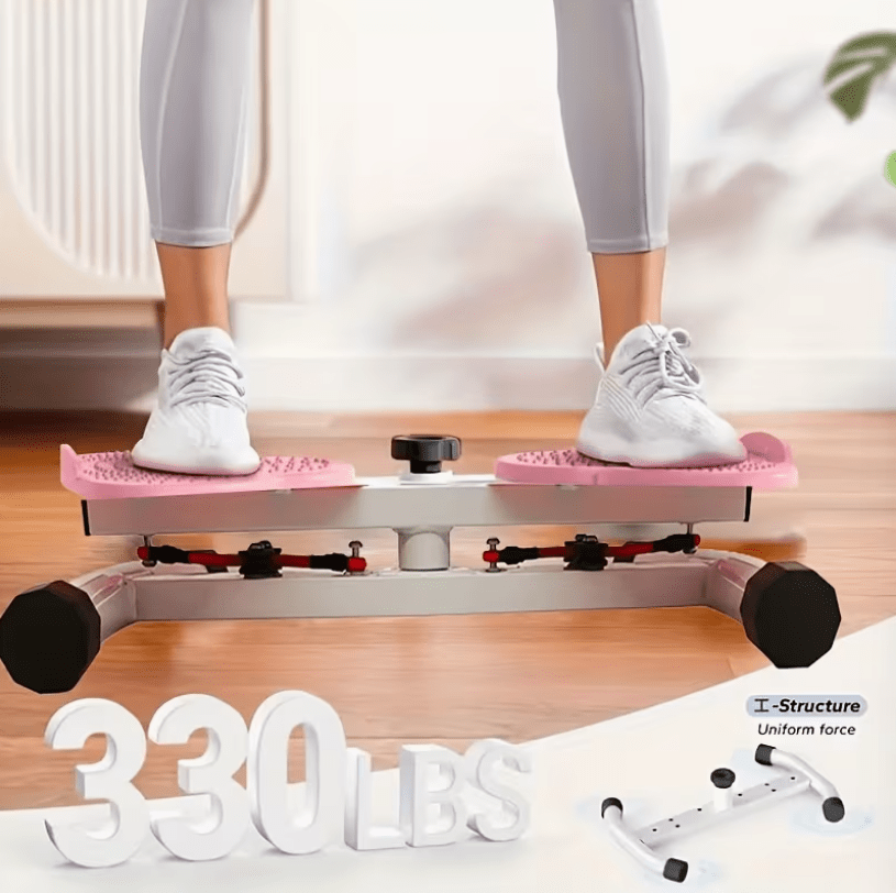 1 pièce dispositif de de taille en acier avec bande de , équipement dentraînement de force core haute , adapté pour la gym à domicile, et le fitness en extérieur, pour femmes et hommes, cadeau danniversaire, pile Détails du produit 7