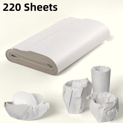 220 sheets of packing paper formoving made of newsprint designed to delicate items areuncoated unbleached and unwaxed measuring 30 inches by 13inches