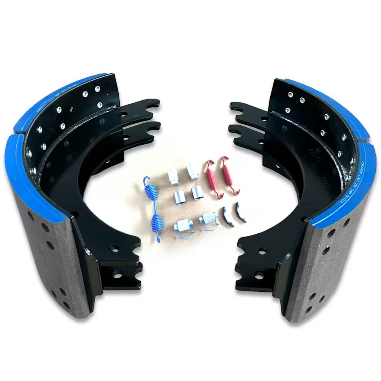 TEMU Brake Shoe Box Kit 4707/4707q -16-1/2" X 7" Heavy Duty Drum Brake Shoes, 23k Lining Includes 2 Shoes & Hardware Kit