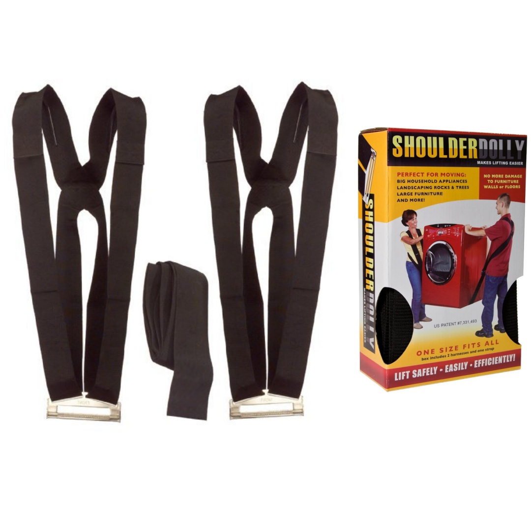 TEMU Moving Straps, 2-person Lifting & Moving Straps, Lifting Straps For 2 Movers, Shoulder Moving Strap Dolly For Lifting Furniture, Appliances, Mattresses, Or Any To 800 Lbs