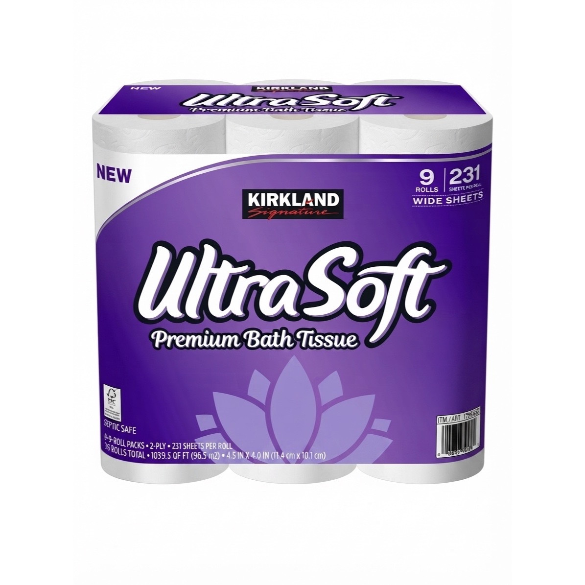 TEMU Signature Ultra , 2-ply, 9 Rolls (231 Sheets Per Roll)