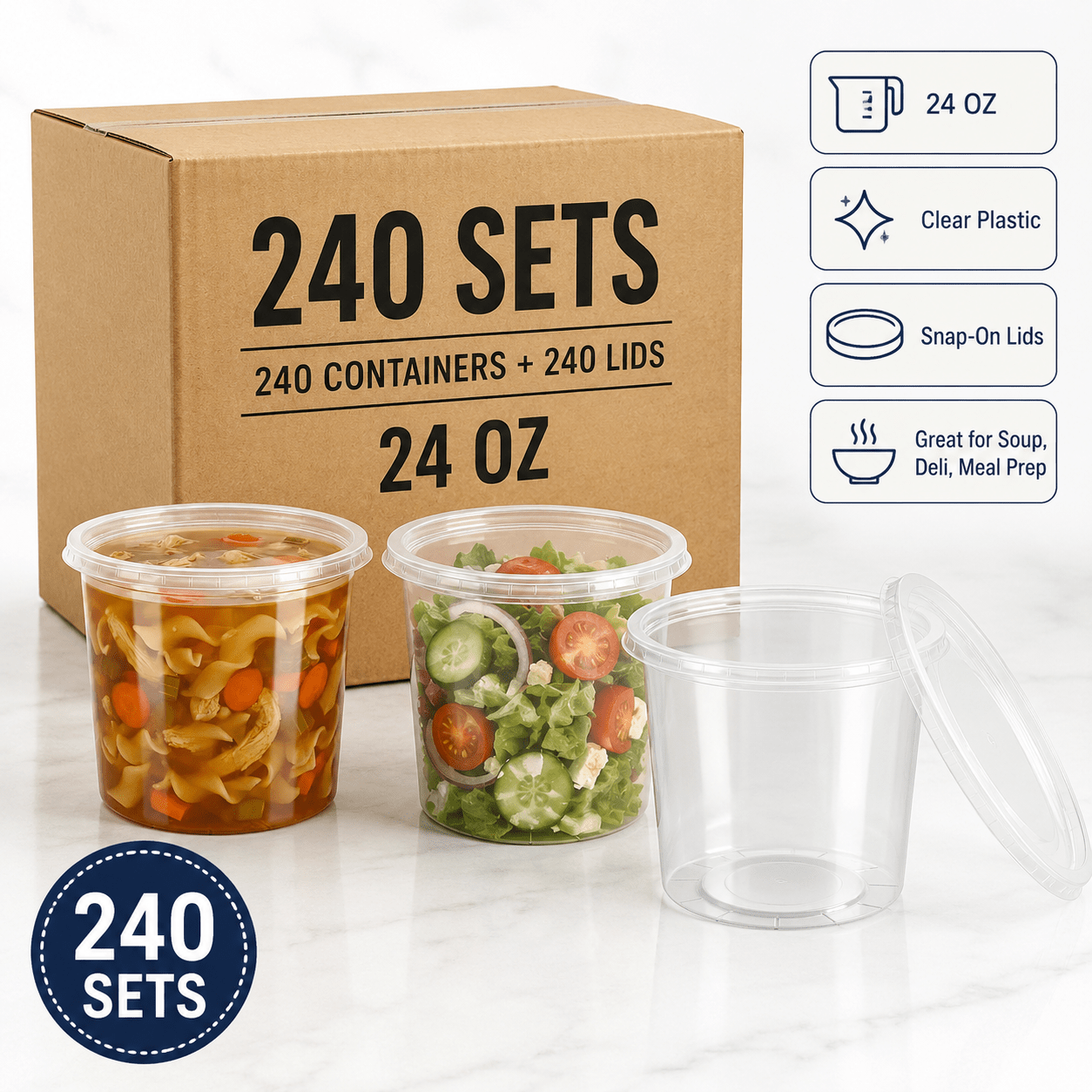 restaurant takeout containers sold on Temu United States