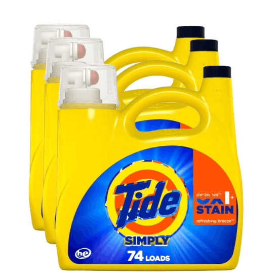 TEMU (pack Of 94 Fl Oz/70 ) Simply + Ultra Detergent Scent
