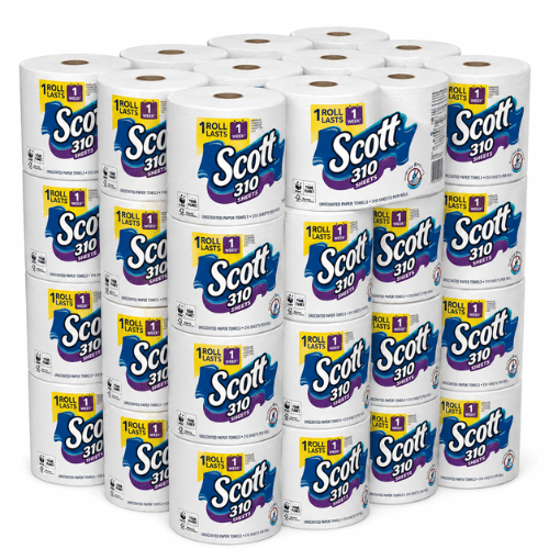 TEMU 12 Rolls Of , 1-ply Soft And Strong , 310 Sheets Per Roll, High Absorbency, , Unscented, Skin-friendly, , Individually Wrapped Rolls, Bulk Pack