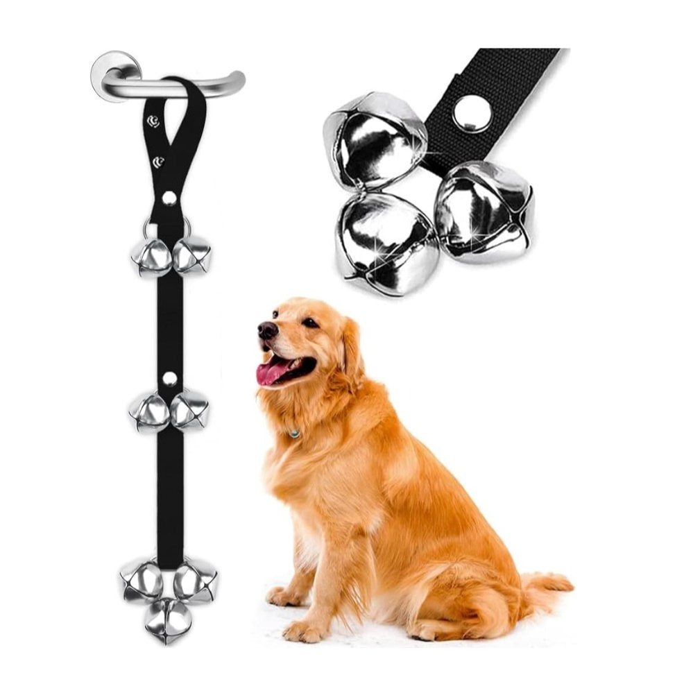 TEMU Dog Doorbells Extra Large Loud Training Potty Bell Adjustable Door Bell For Puppy Potty Training