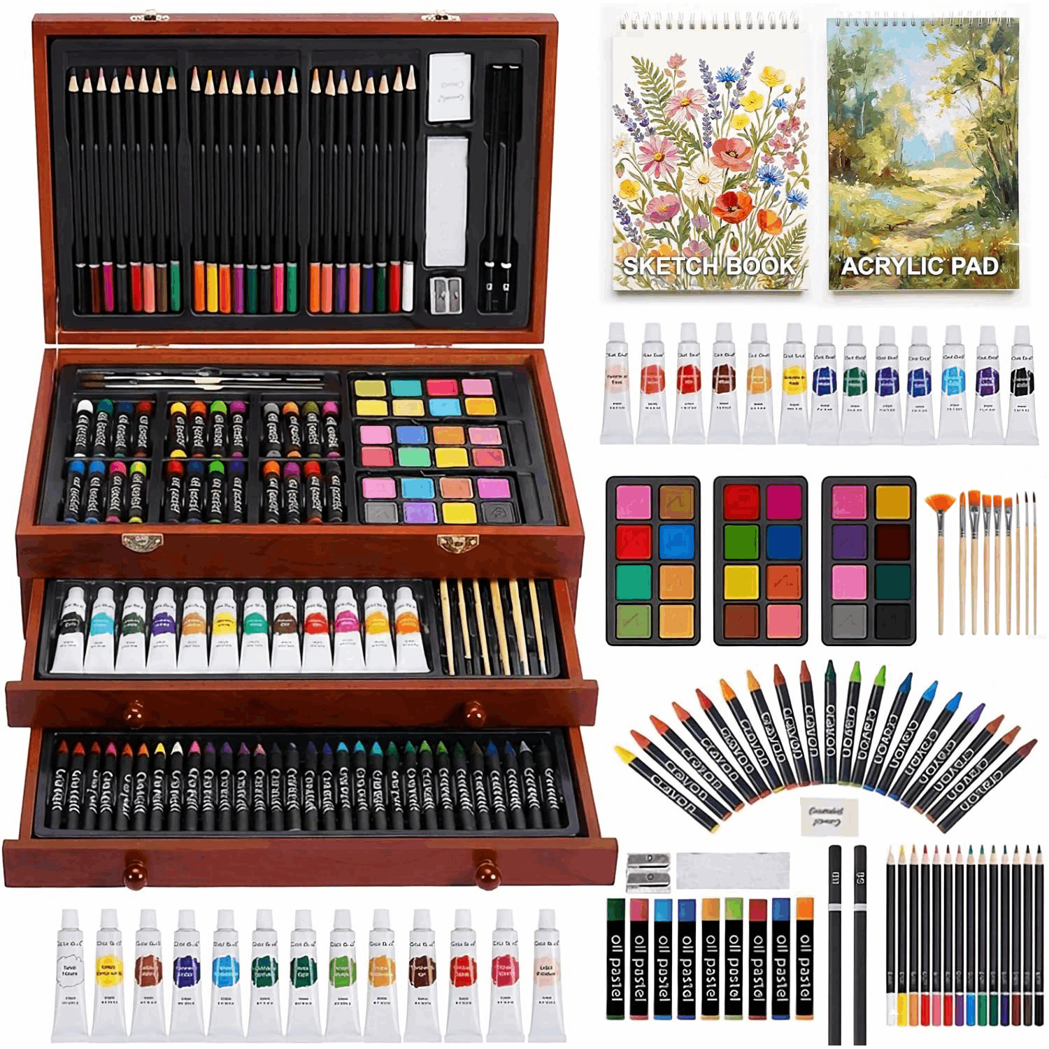 art supplies for artists sold on Temu United States