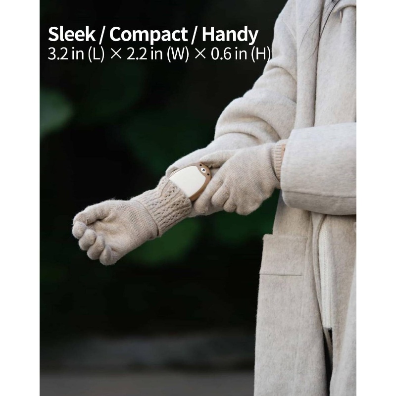 hand warmers rechargeable u2013 cute bear 2 pack magnetic   reusable pocket heater great daughter wife or bestie portable outdoor camping Product details 4