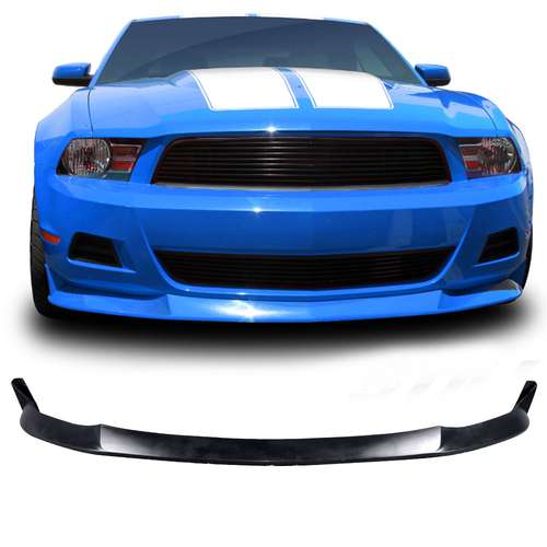 Unpainted Black Front Bumper Lip Splitter For Ford Mustang GT V8 2005-2009 – Body Kit Add-On