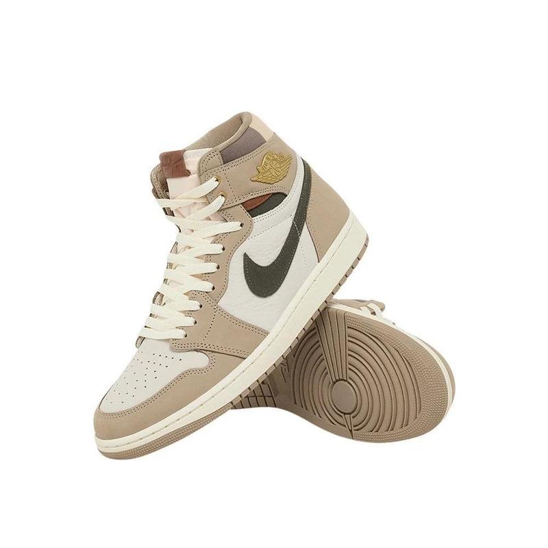 Jordan 1 Retro High OG Khaki (Women's) FD2596-201 New Sneakers