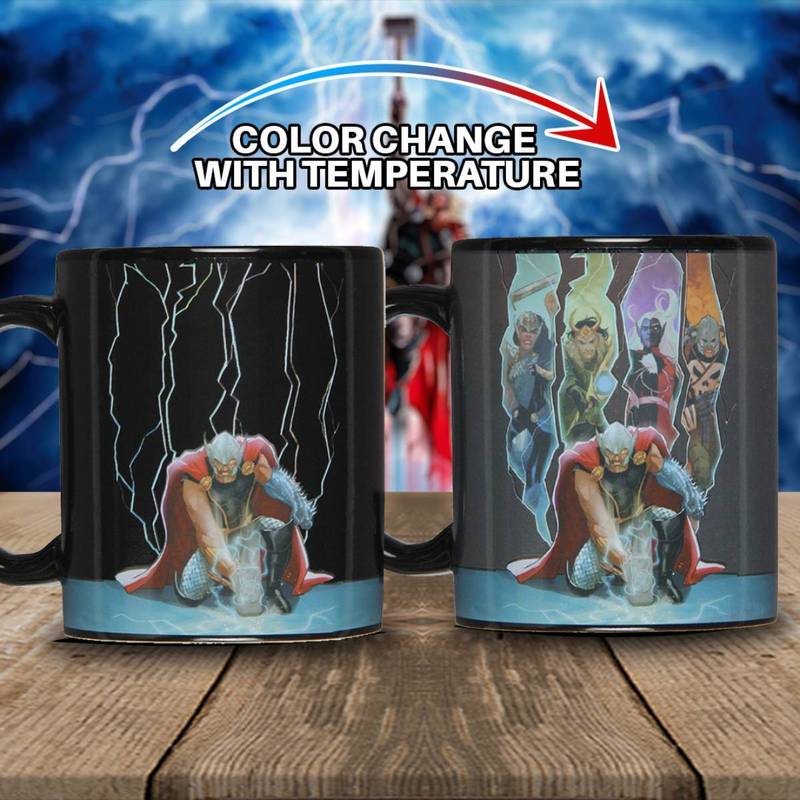         heat reactive color changing tea coffee mug cup 0