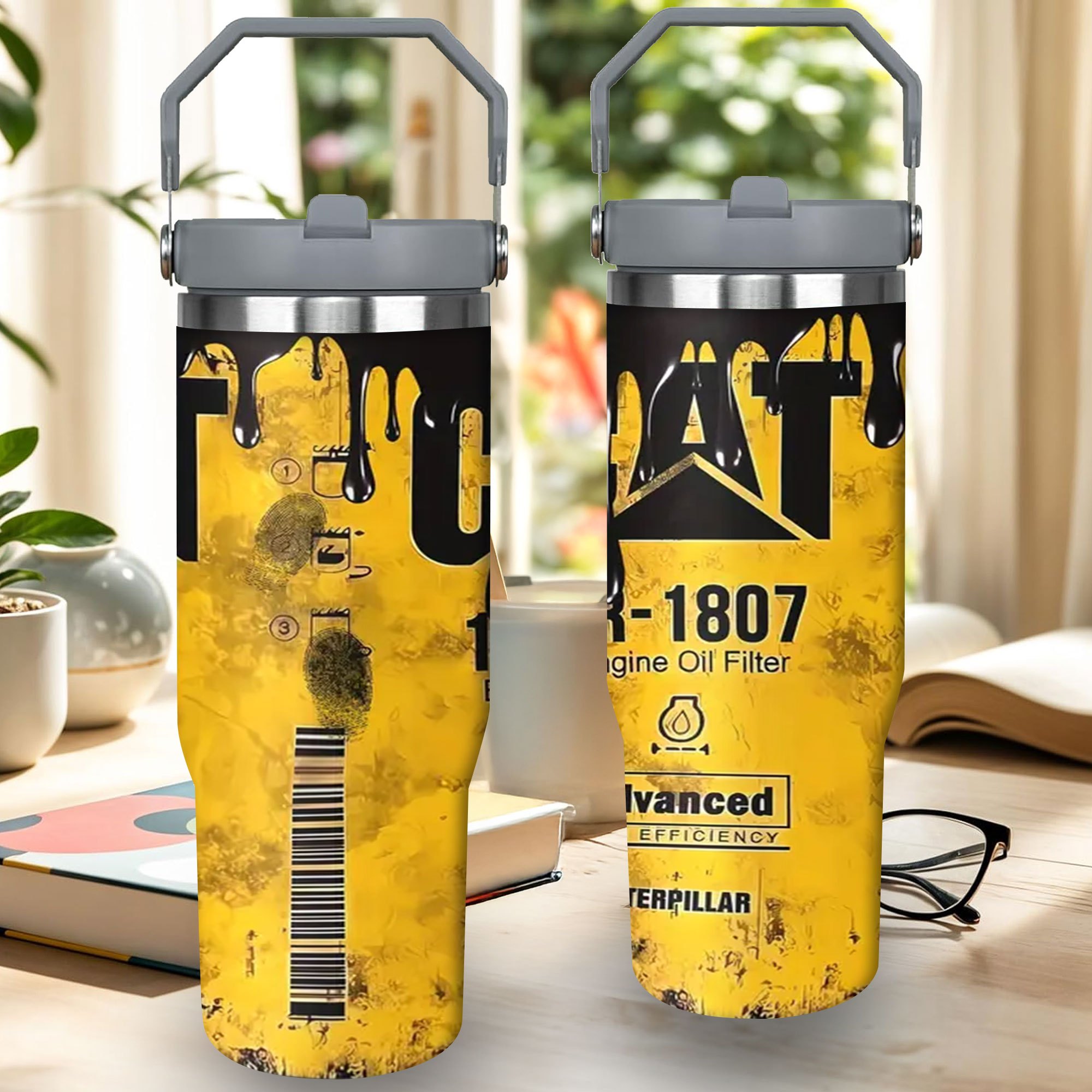TEMU 30oz Stainless Steel Vacuum Insulated Tumbler With Lid Straw Portable Travel Mug For Coffee Hot Water Ice Juice Lightweight Round Home Outdoor Gift