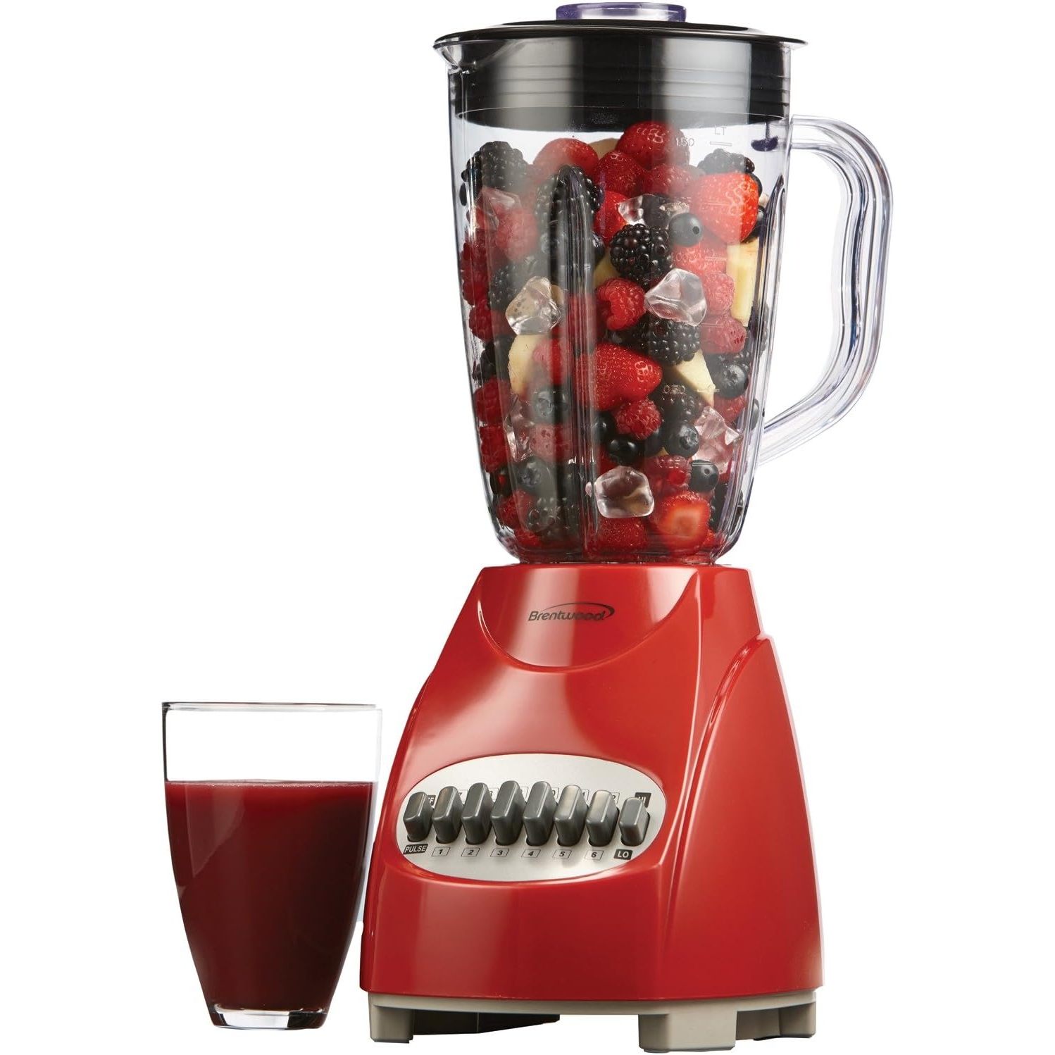 TEMU 12 Speed Blender Red (jb-)