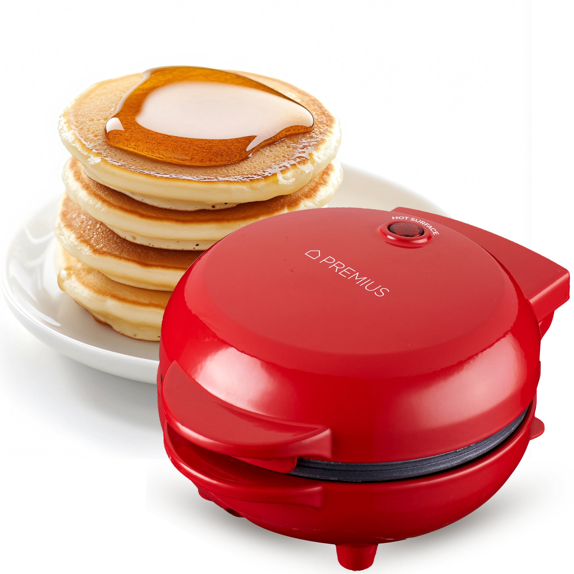 Mini Pancake Maker - Elektrische Pannenkoekenmaker Voor Mini Pannenkoeken En Crepes