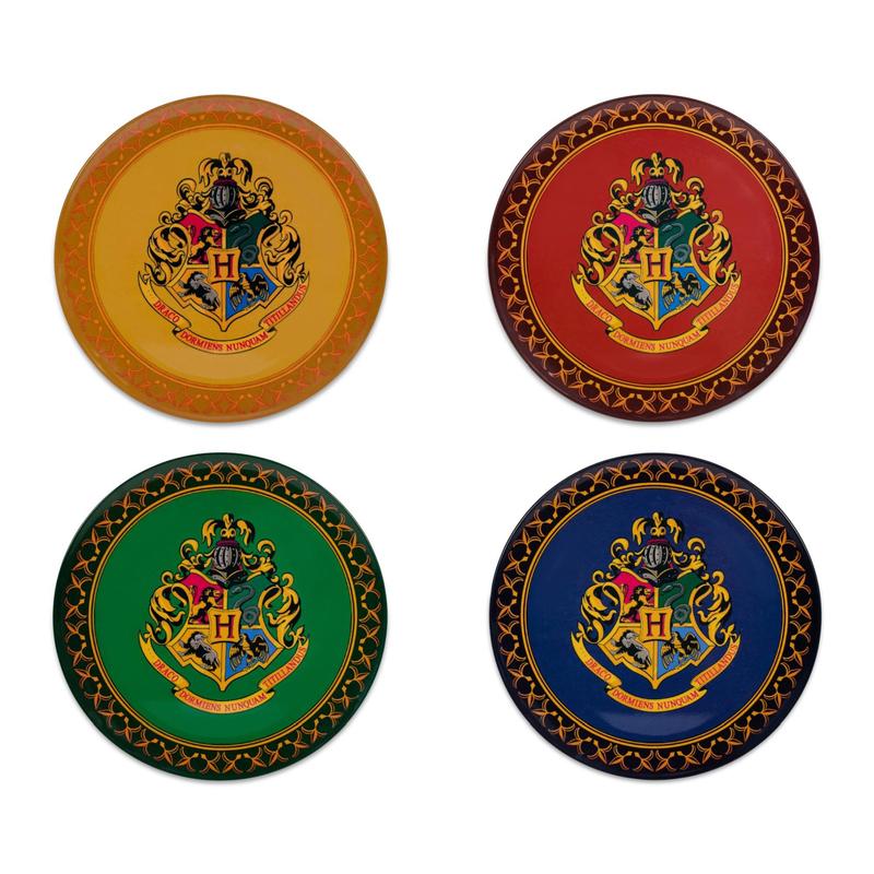 Harry Crests Melamine Dinner Plates | Set Of 4