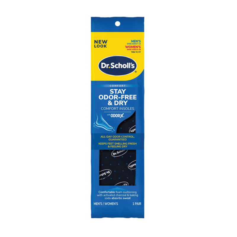 S Stay Insoles With Unisex Inserts 1 Pair Full Length Men S Shoe Sizes 7-13 And Women S Shoe Sizes 5