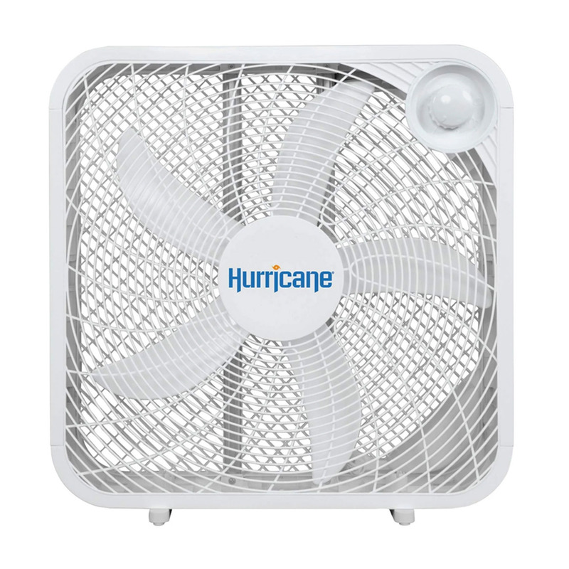 TEMU Hurricane 20 Inch Floor Box Fan With 3 Speed Settings