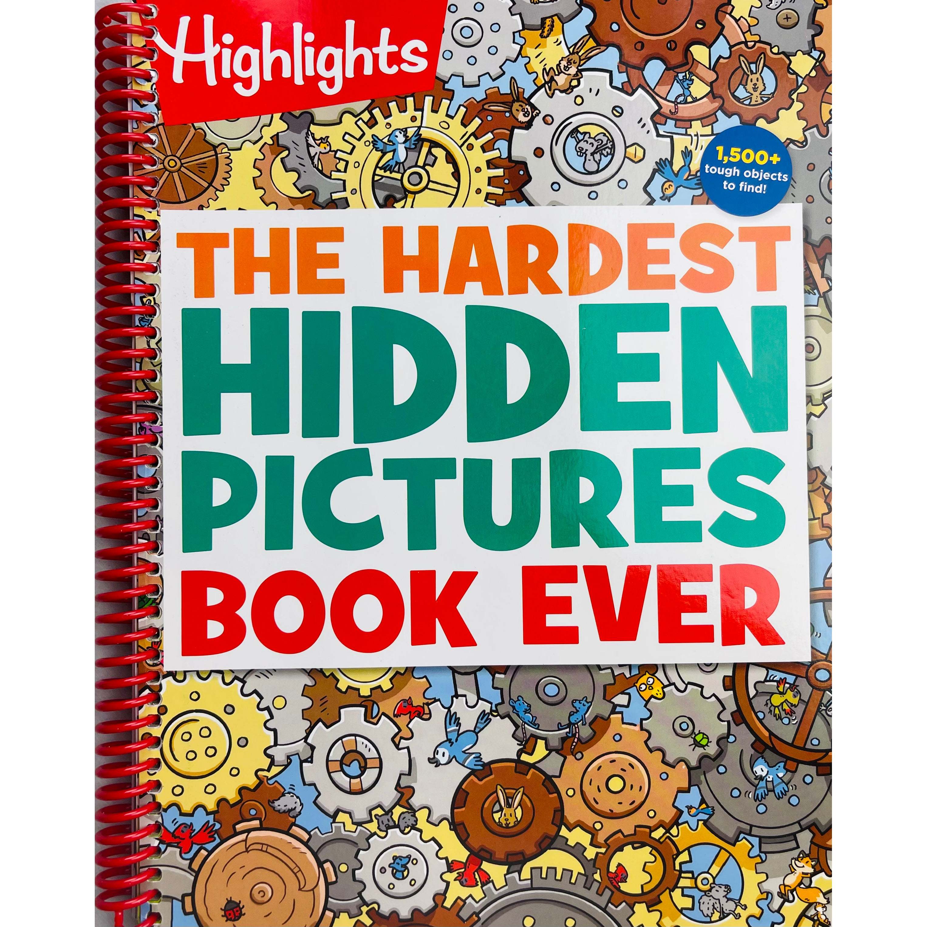 TEMU The Hardest Hidden Pictures Book Ever (spiral Bound)