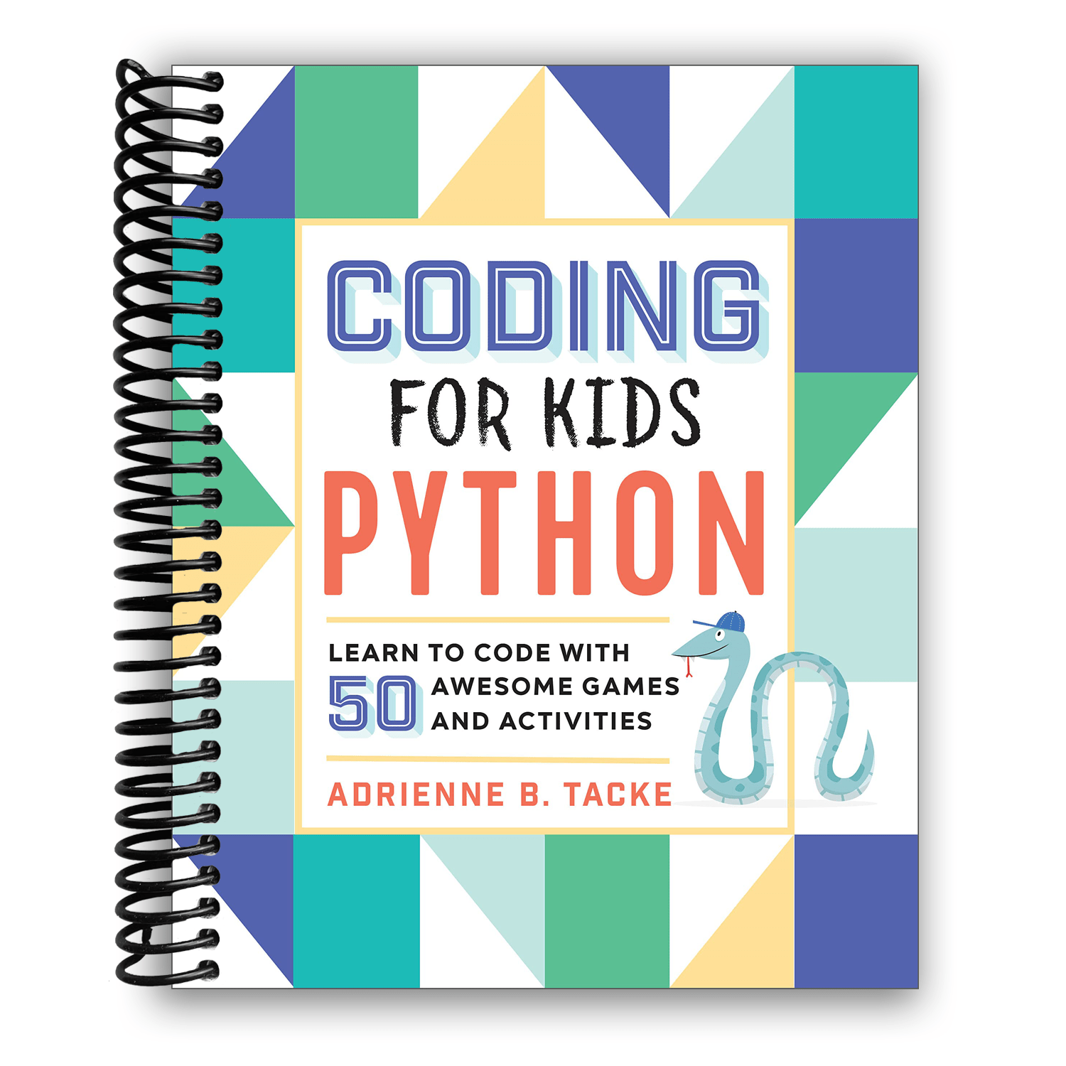 TEMU Coding For Kids: Python: Learn To Code With 50 Awesome Games And Activities (spiral Bound)