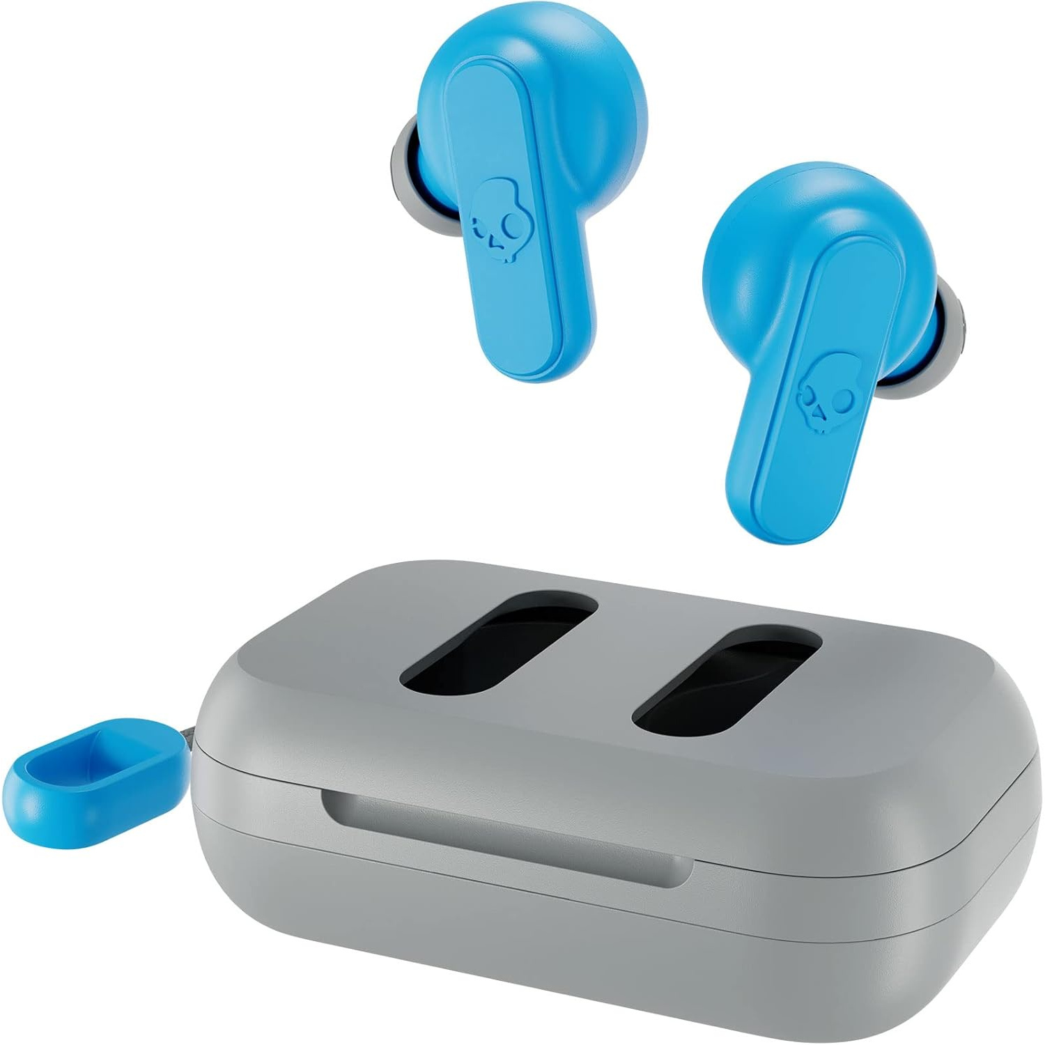 TEMU Skullcandy 2 Wireless Earbuds, Bluetooth Headphones, Noise Isolating Fit, Up To 12 Hours Battery, Microphone For Iphone , Easy Carry With