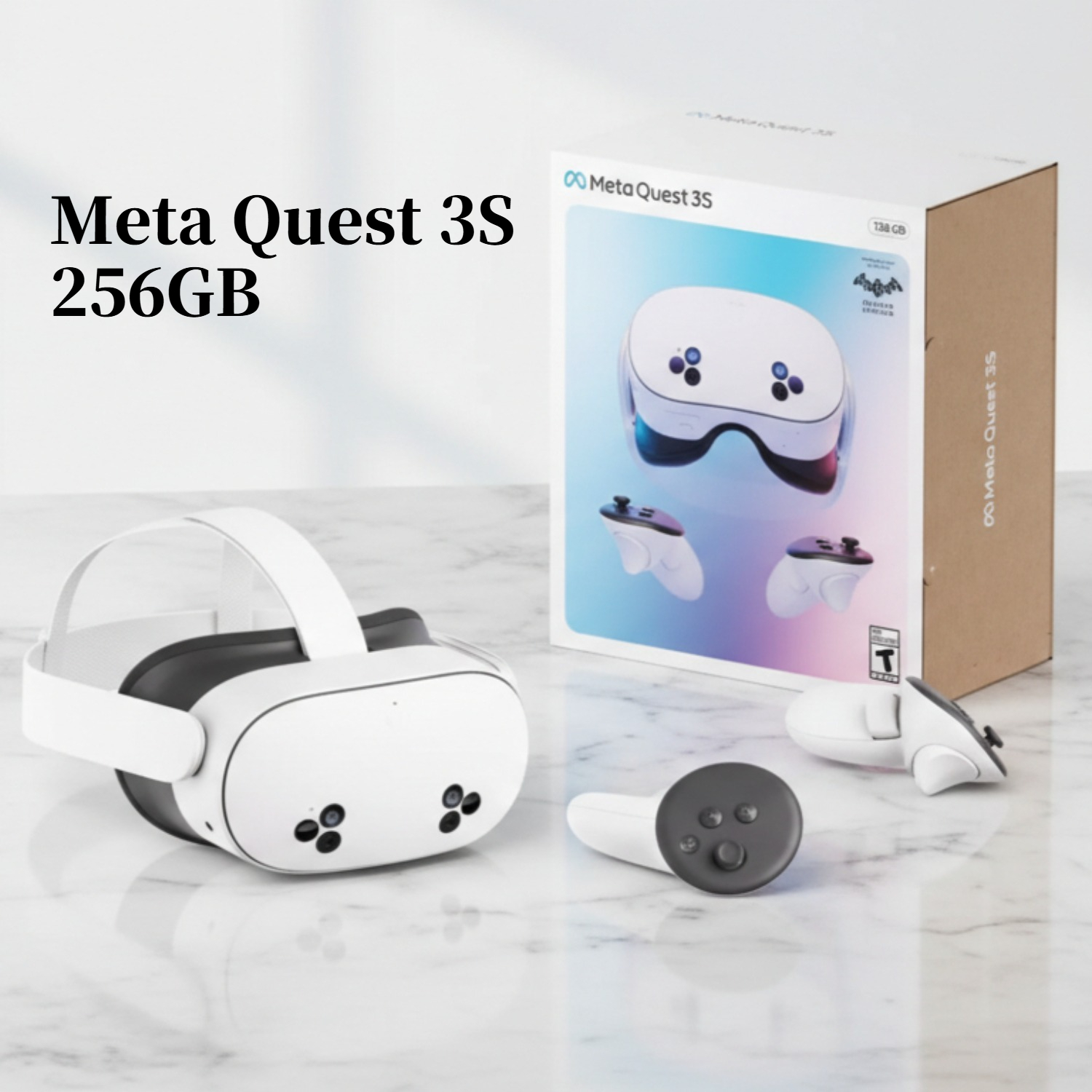 Meta Quest 3S 256GB - VR Headset - Wiress Virtual Reality Headset