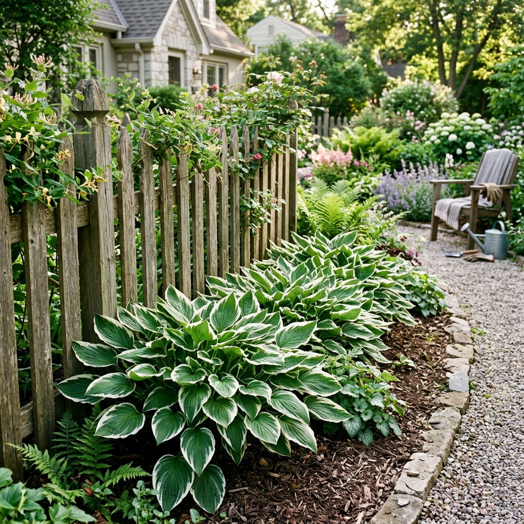 50 Variegated Hosta Seeds for Planting - Beautiful Garden Plants - Easy to Grow