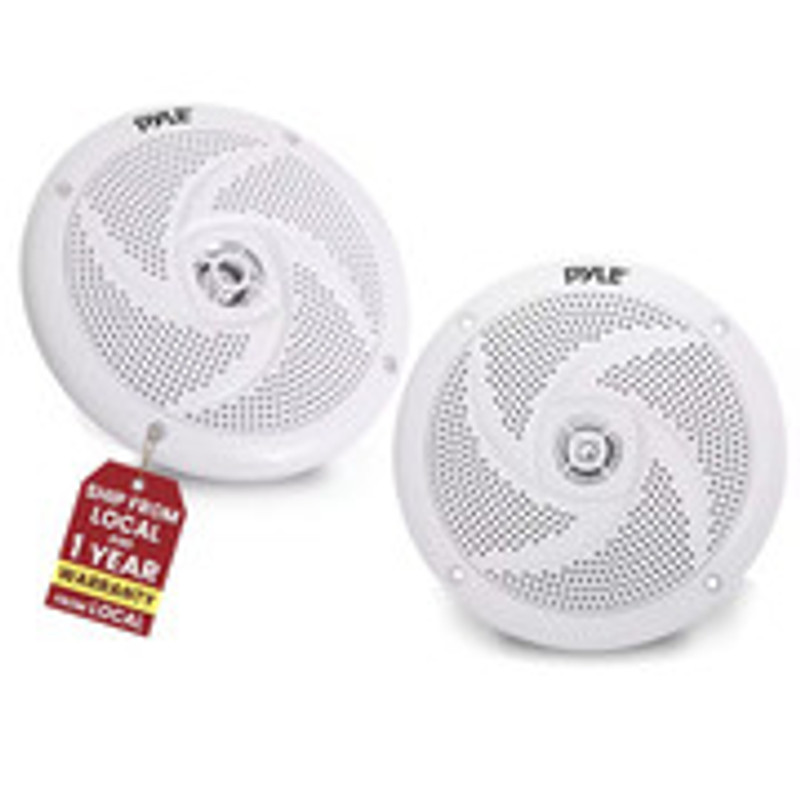 Temu – TEMU Waterproof Rated Marine Speakers, Low-profile Speaker Pair, 6.5”-inch ()