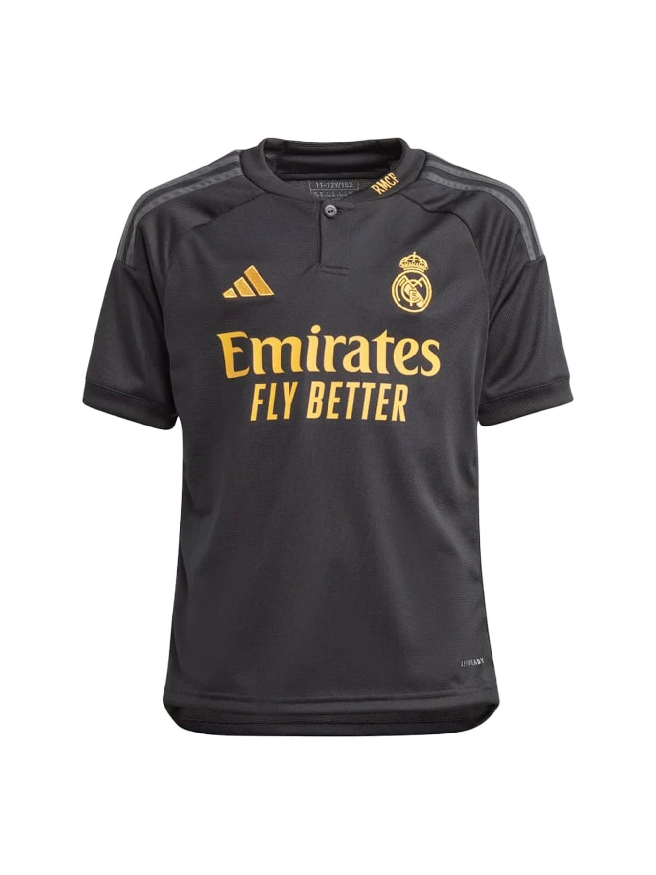   youth soccer   23 24 youth third jersey   ribbed collar   technology x large black