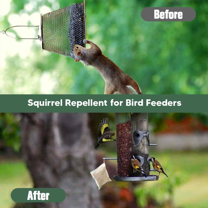 Chipmunk Repellent Outdoor, Squirrel Deterrent For Bird Feeders/plants