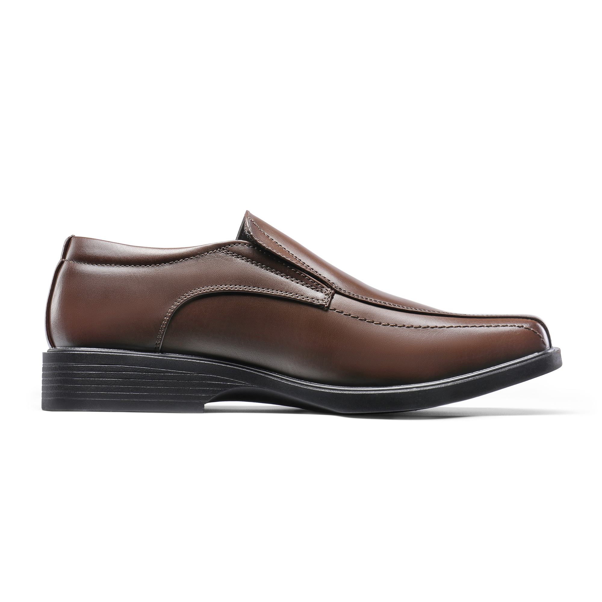 mens square toe dress loafers formal shoes temu - Temu