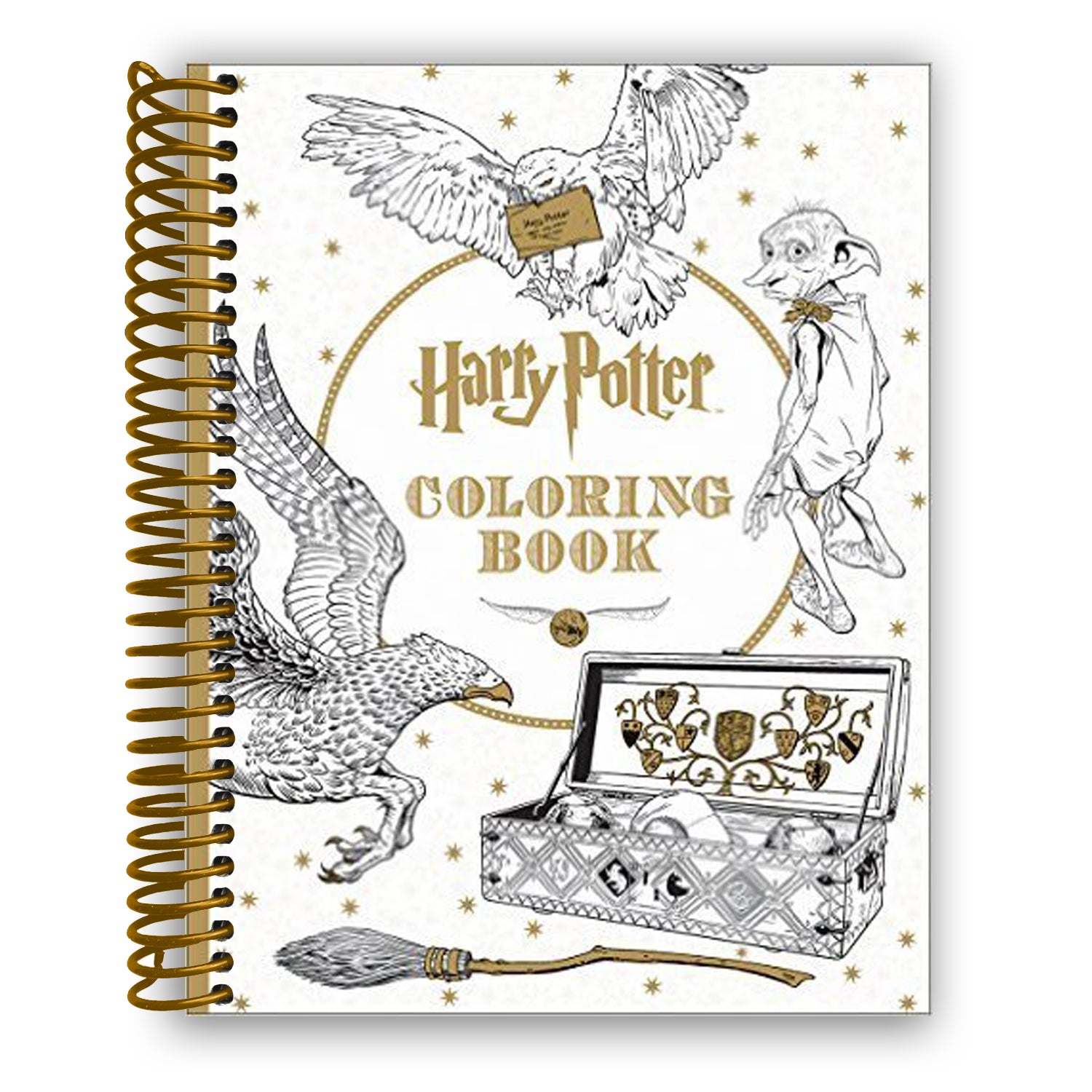 TEMU Harry Potter Coloring Book (spiral Bound)
