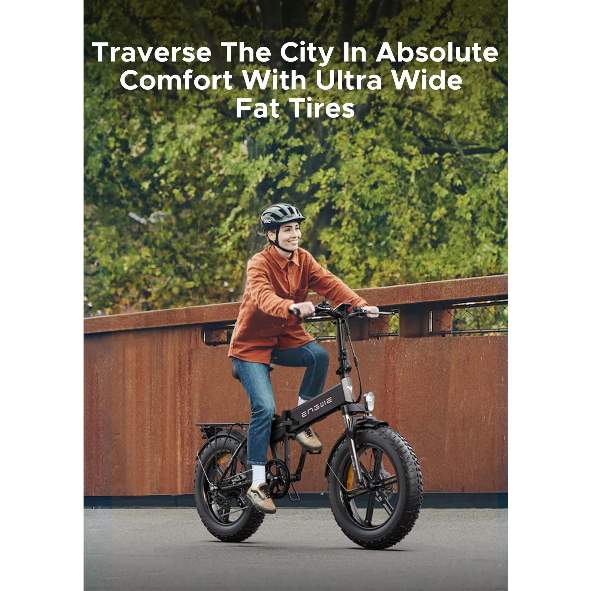 ep 2 pro this folding fat tire electric bike features a 750w motor with 960w   power high capacity lithium battery and 20 inch all terrain tires for versatile commuting Product details 4