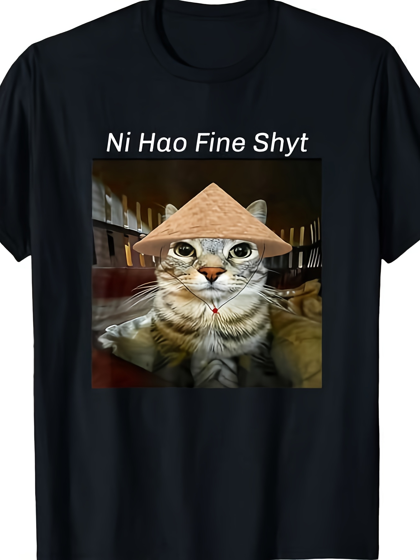 hello delicate shyt funny stupid cat meme brain hole   cat t shirt   humorous mens t shirt round collar short sleeve soft breathable machine washable local warehouse delivery valentines day mens gift clothing mens shirt clothes family pajamas funny prank gift clearance sale suitable for valentines day easter mothers day