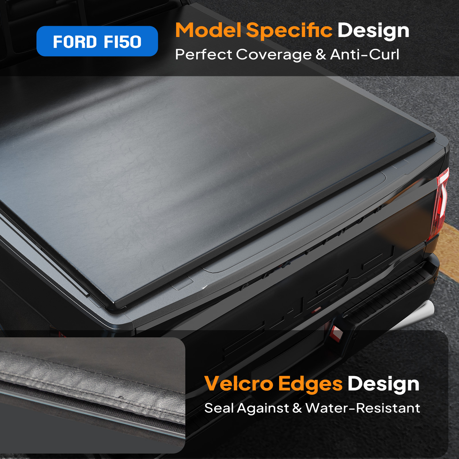 Hard Tri-fold Truck Bed Tonneau Cover Fits 2007-2026 Seychelles Hard Tri-fold Truck Bed Tonneau Cover Fits 2007-2026 Seychelles